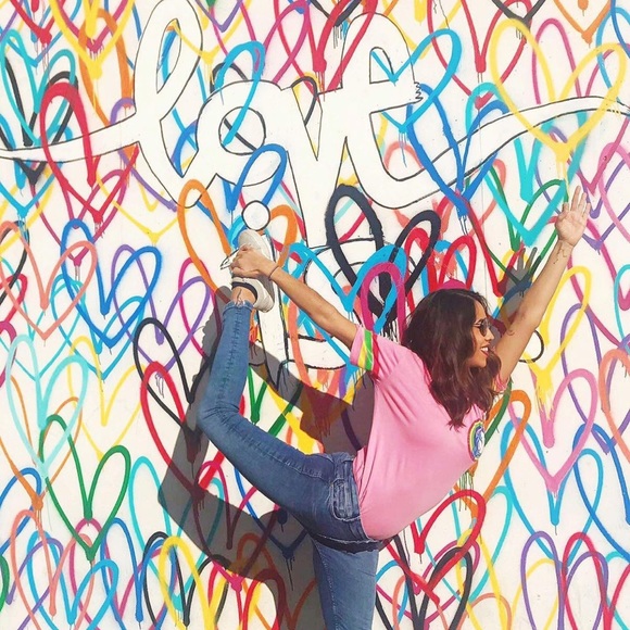 Bag With Bleeding Heart Muralist James Goldcrown Art - Picture 7 of 8